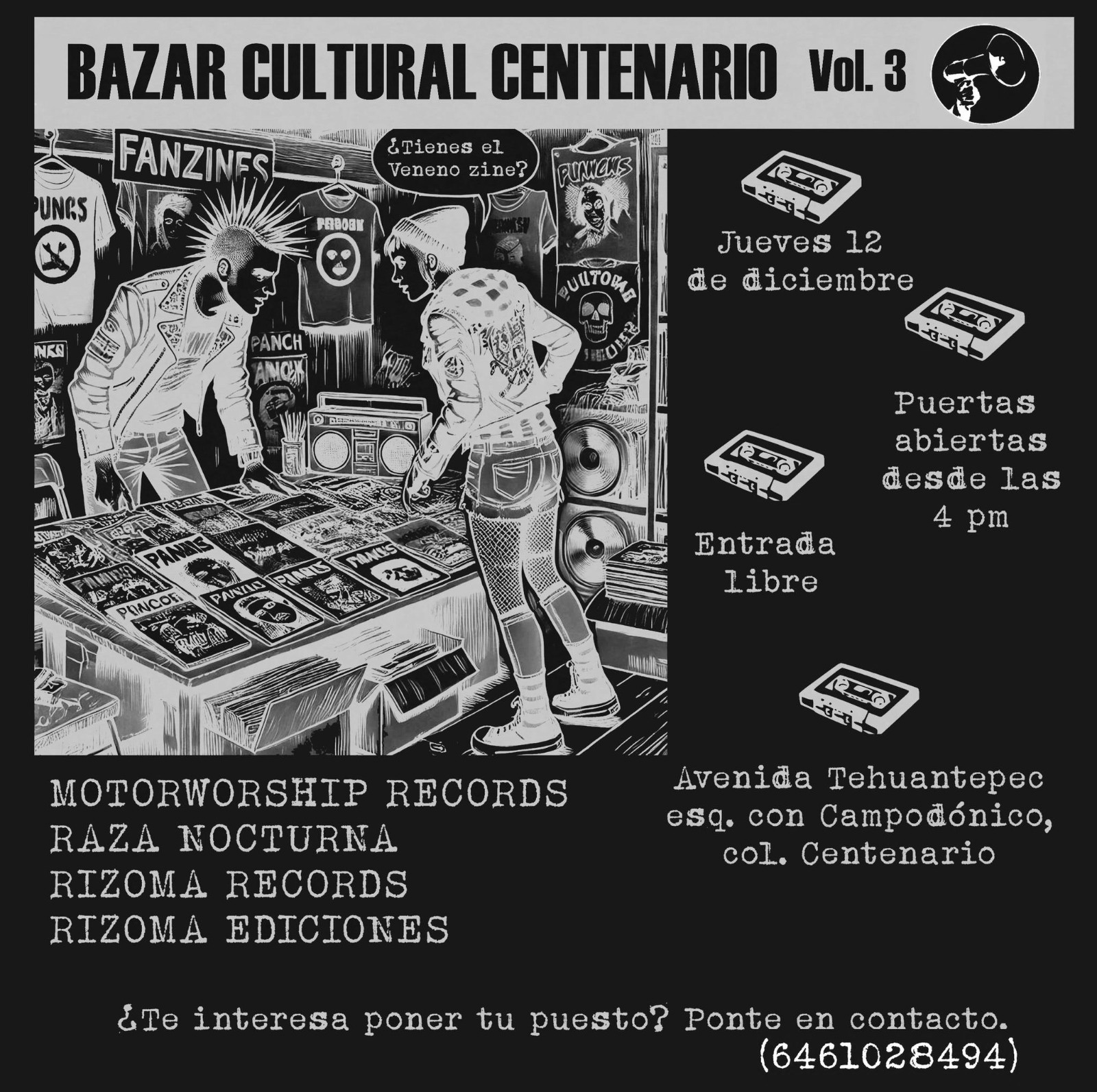 Bazar Cultural Centeranio Vol. 3 / Hermosillo, Son.